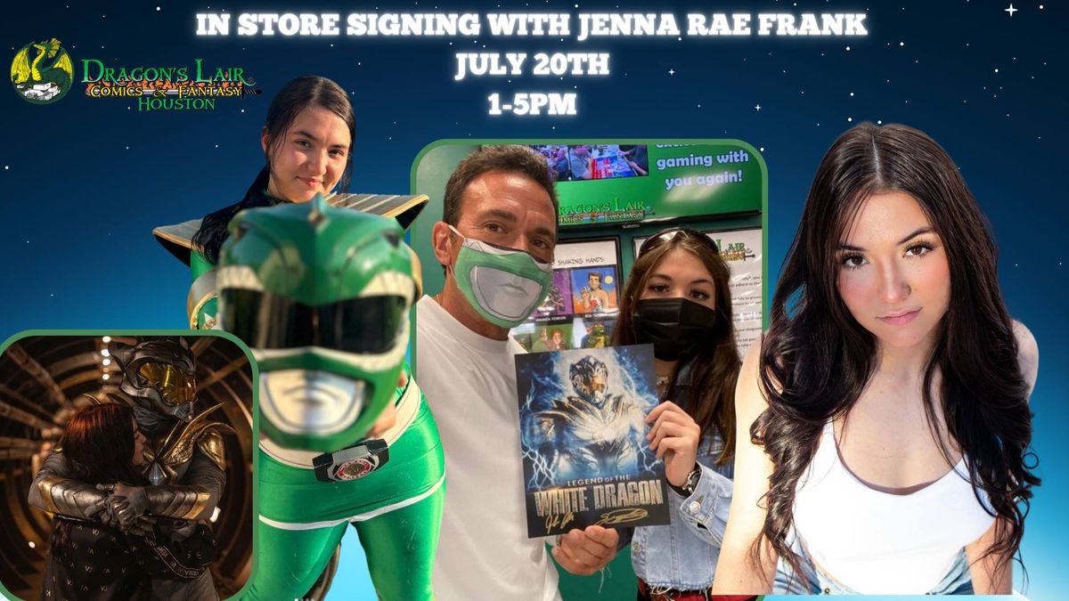 In-Store Signing with Jenna Rae Frank!