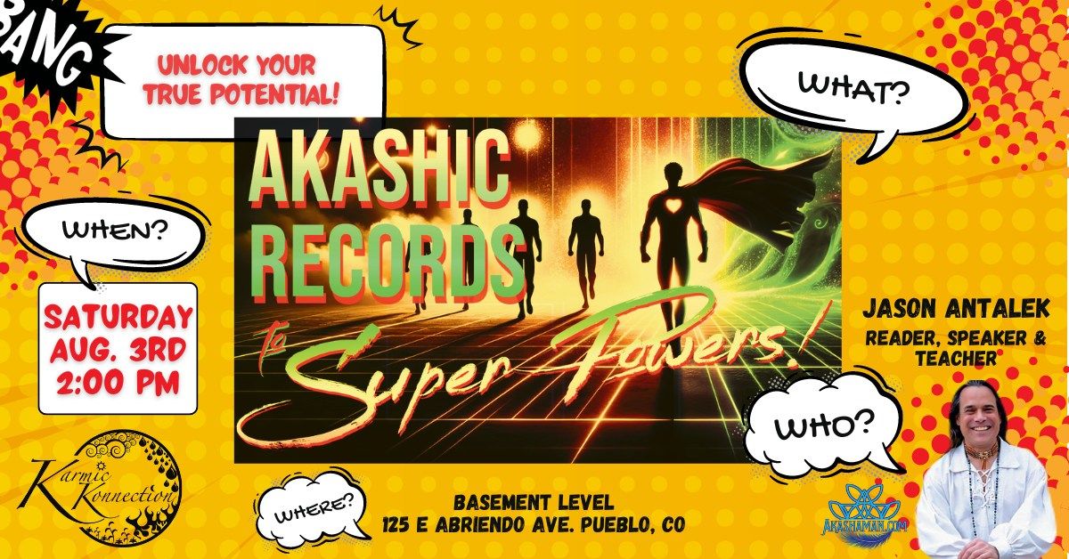 Workshop: Akashic Records to SuperPowers