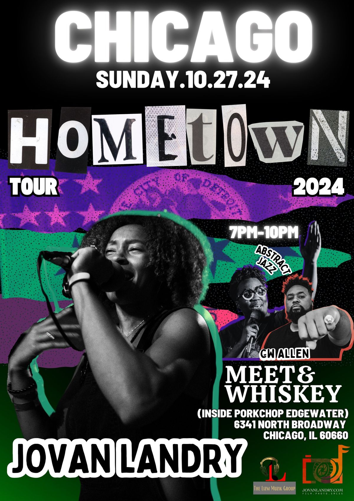 Hometown Tour: Chicago with Jovan Landry, CW Allen & AbStract JazZ