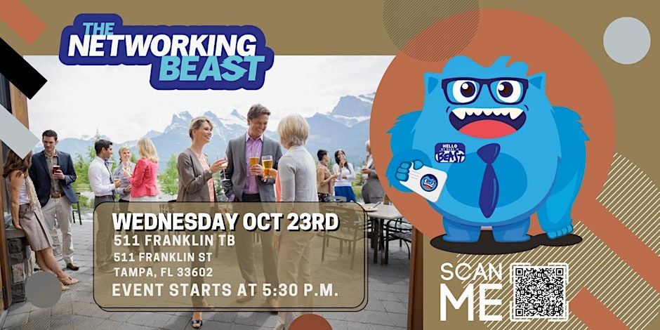 Networking Event & Business Card Exchange by The Networking Beast (TAMPA)