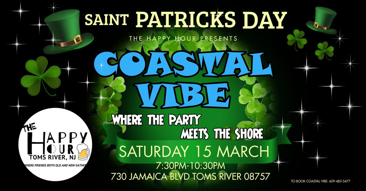 St. Patricks Day Coastal Vibe ROCKS The Happy Hour