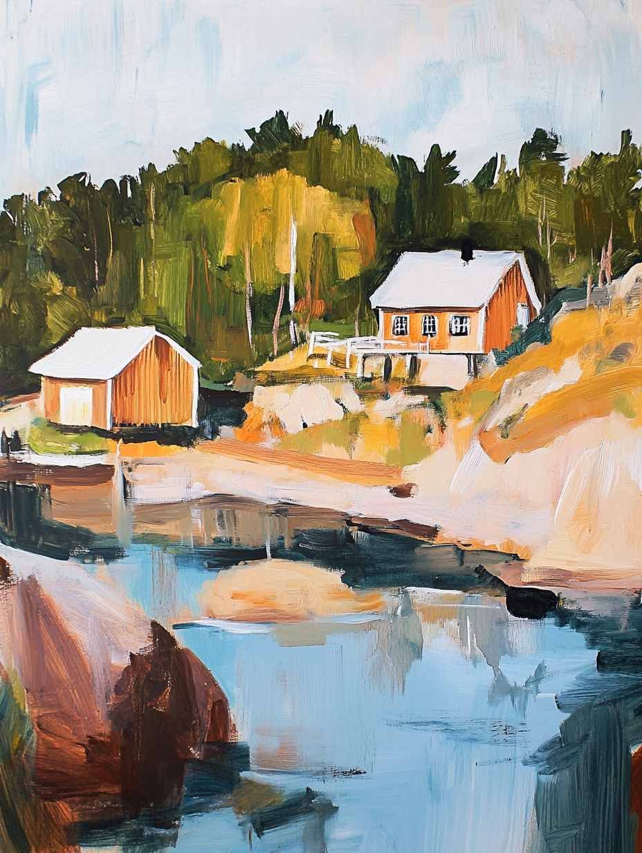 Sip and Create: Swedish West Coast Painting 