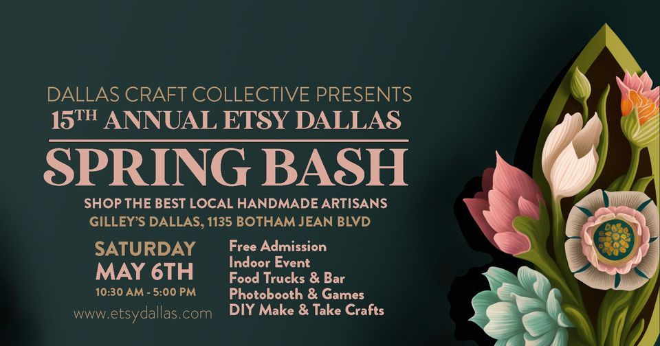 15th Annual Etsy Dallas Spring Bash