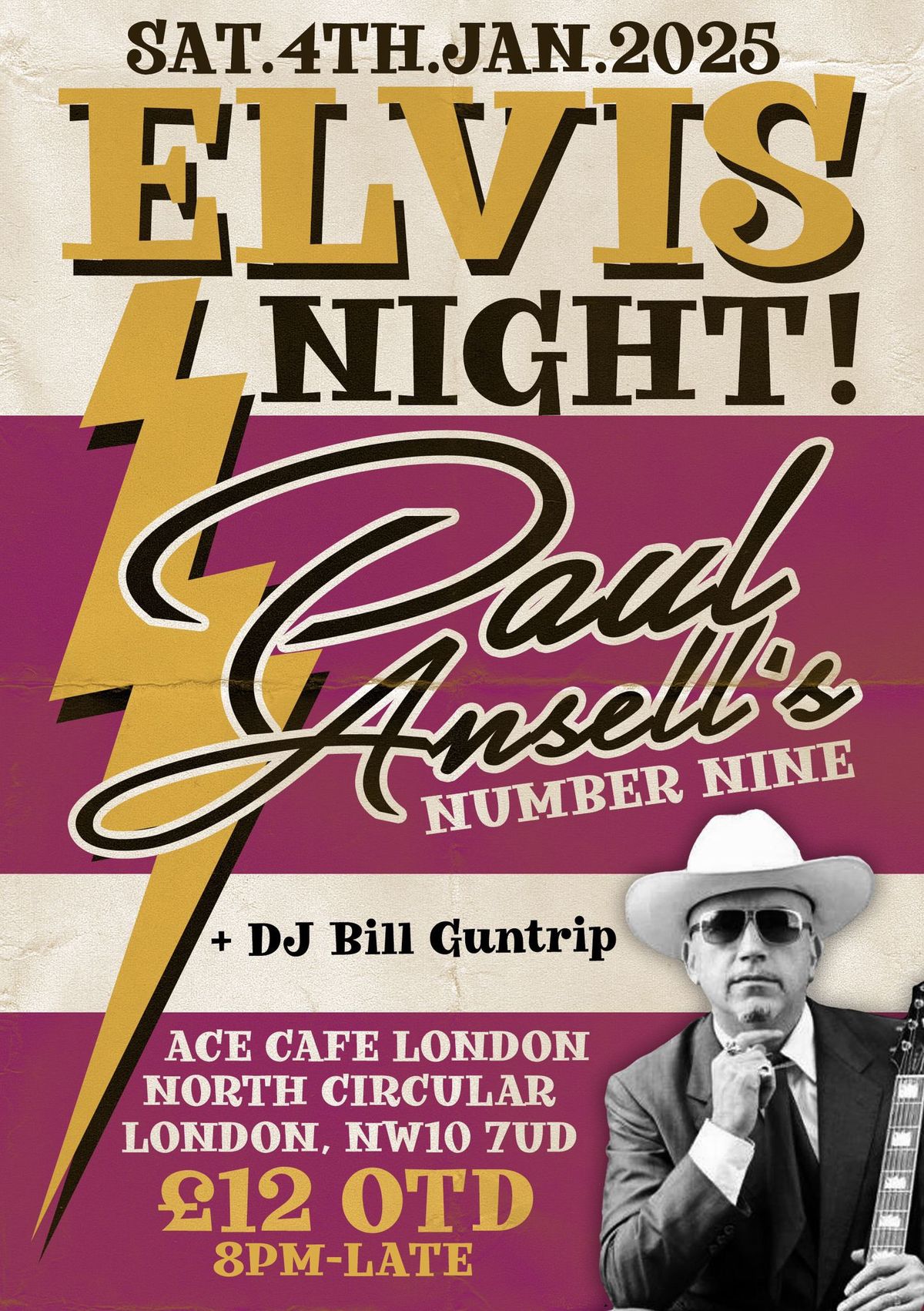 Elvis Night with Paul Ansells No 9