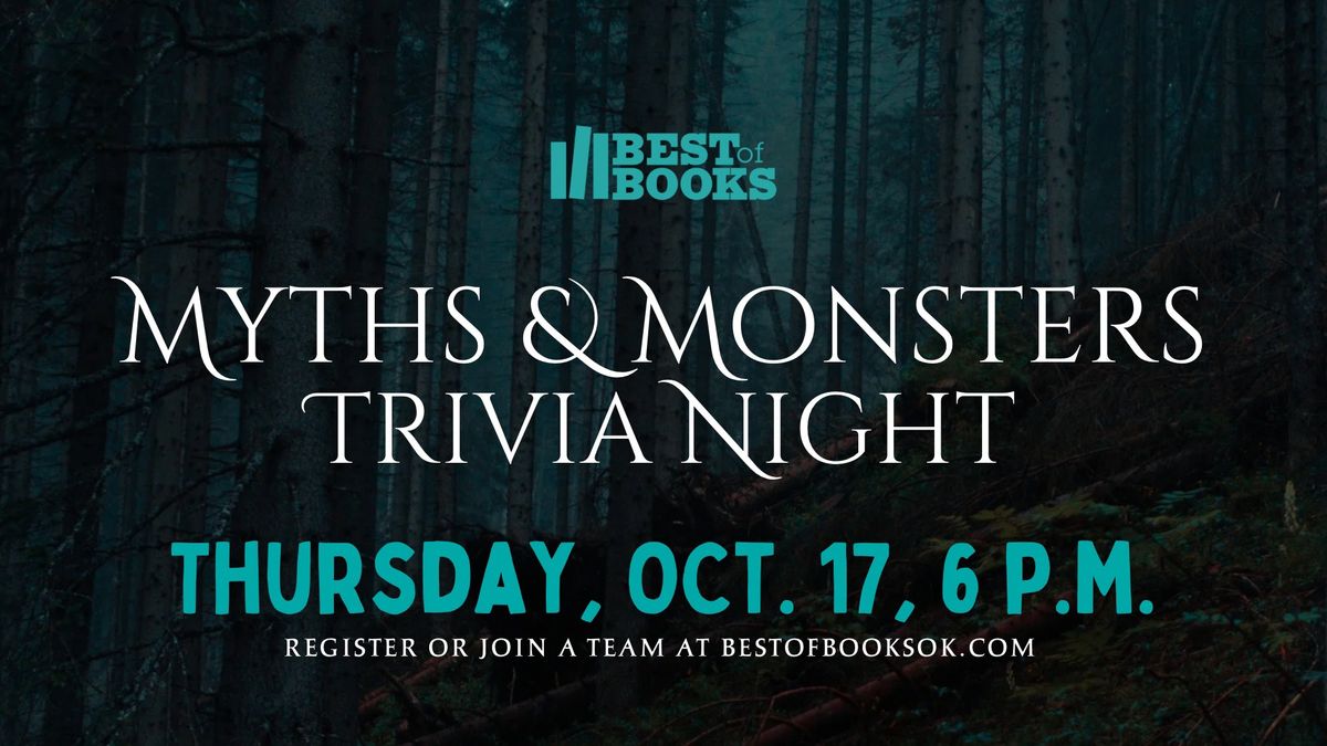 Myths & Monsters Team Trivia Night