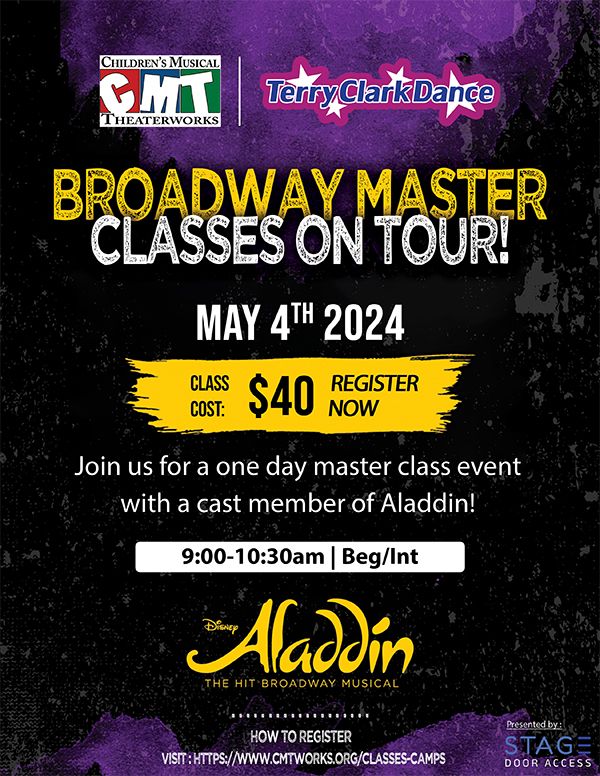 Broadway Master Class with Tyler Johnson-Campion!