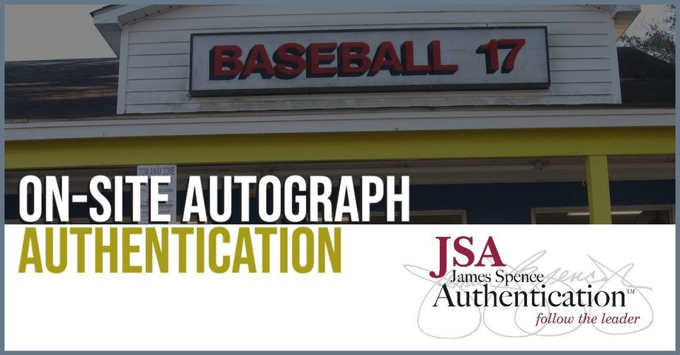 Baseball 17 JSA at Baseball 17, Baseball 17, Myrtle Beach, 15 October 2022