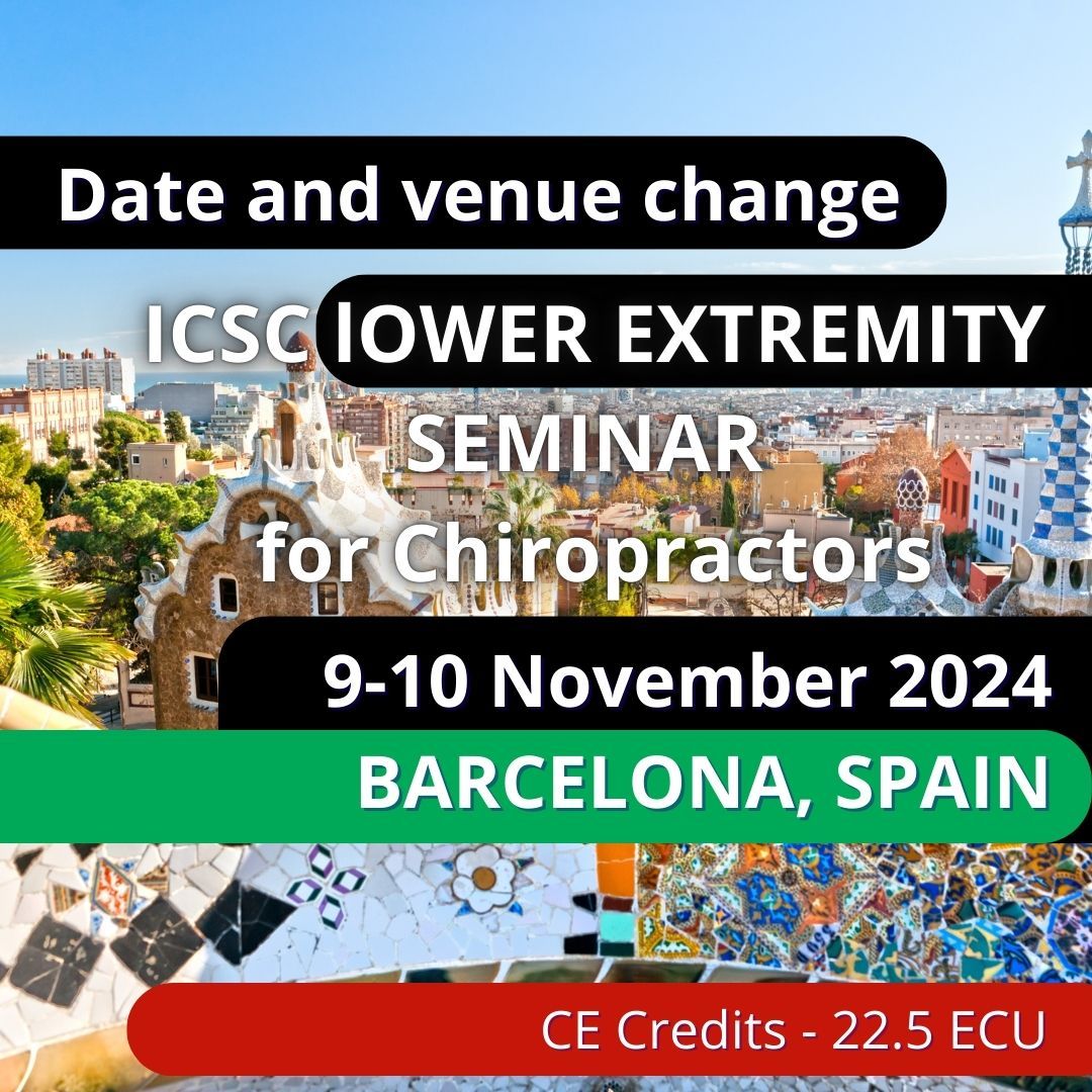 SPAIN - Lower Extremity ICSC Educational Seminar