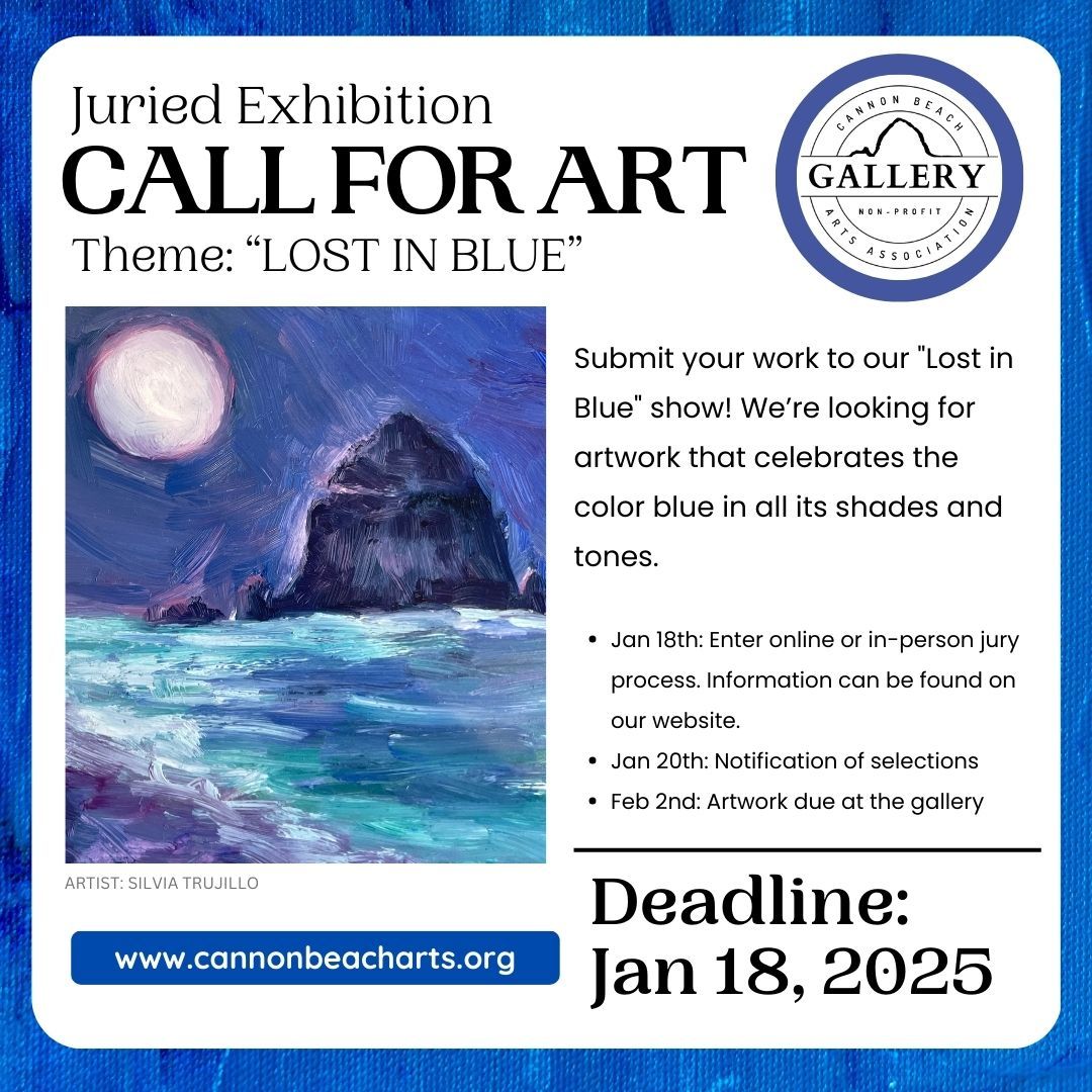 Call for Art! Lost in Blue Exhibition (Deadline)