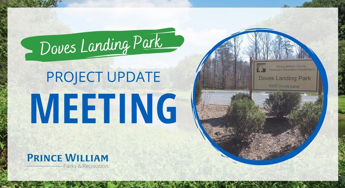 Doves Landing Park Project Update Meeting