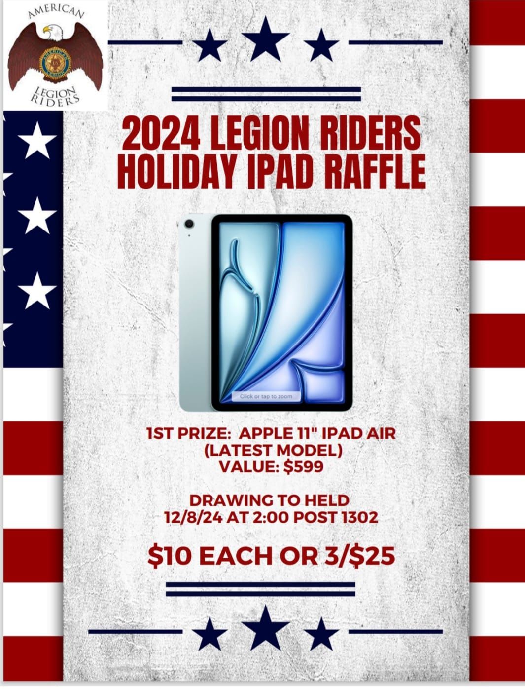 iPad Raffle!!!