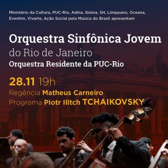 Orquestra Sinf\u00f4nica Jovem do Rio de Janeiro \u2013 Programa Tchaikovsky