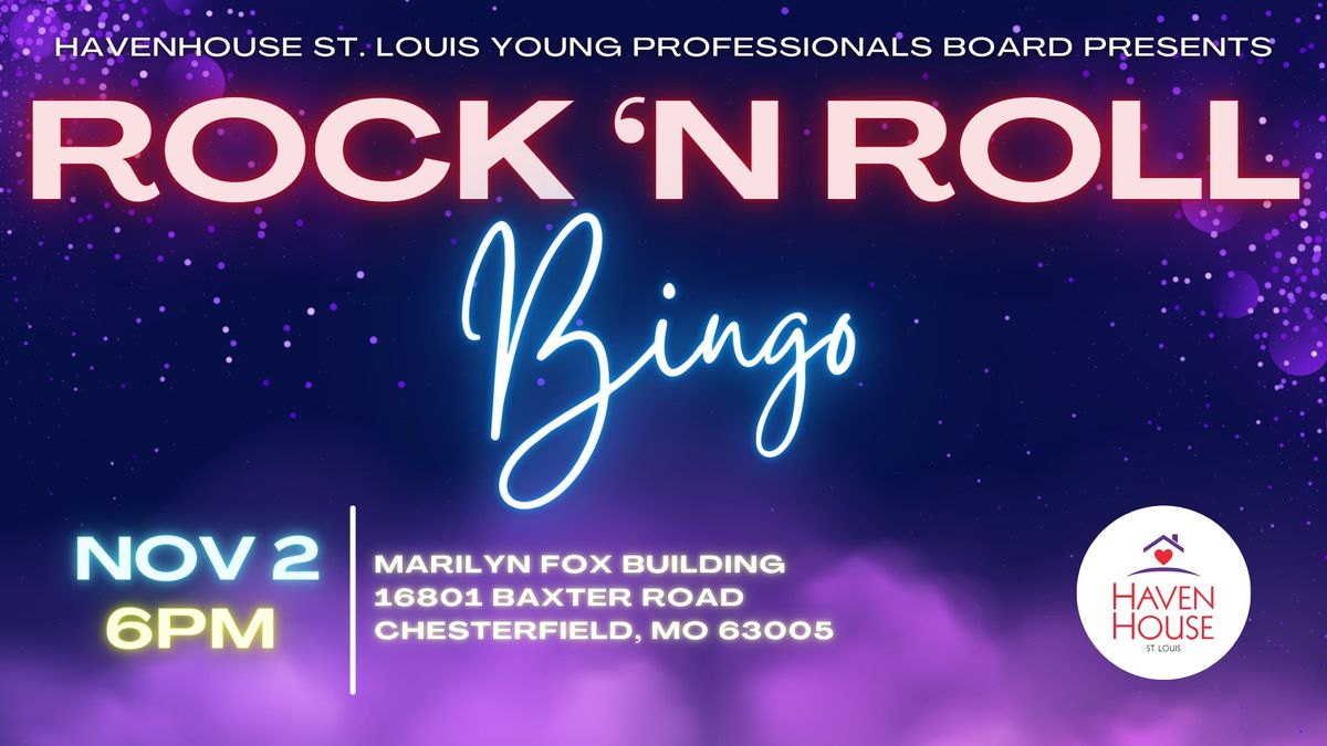 HavenHouse St. Louis' Rock 'n Roll Bingo