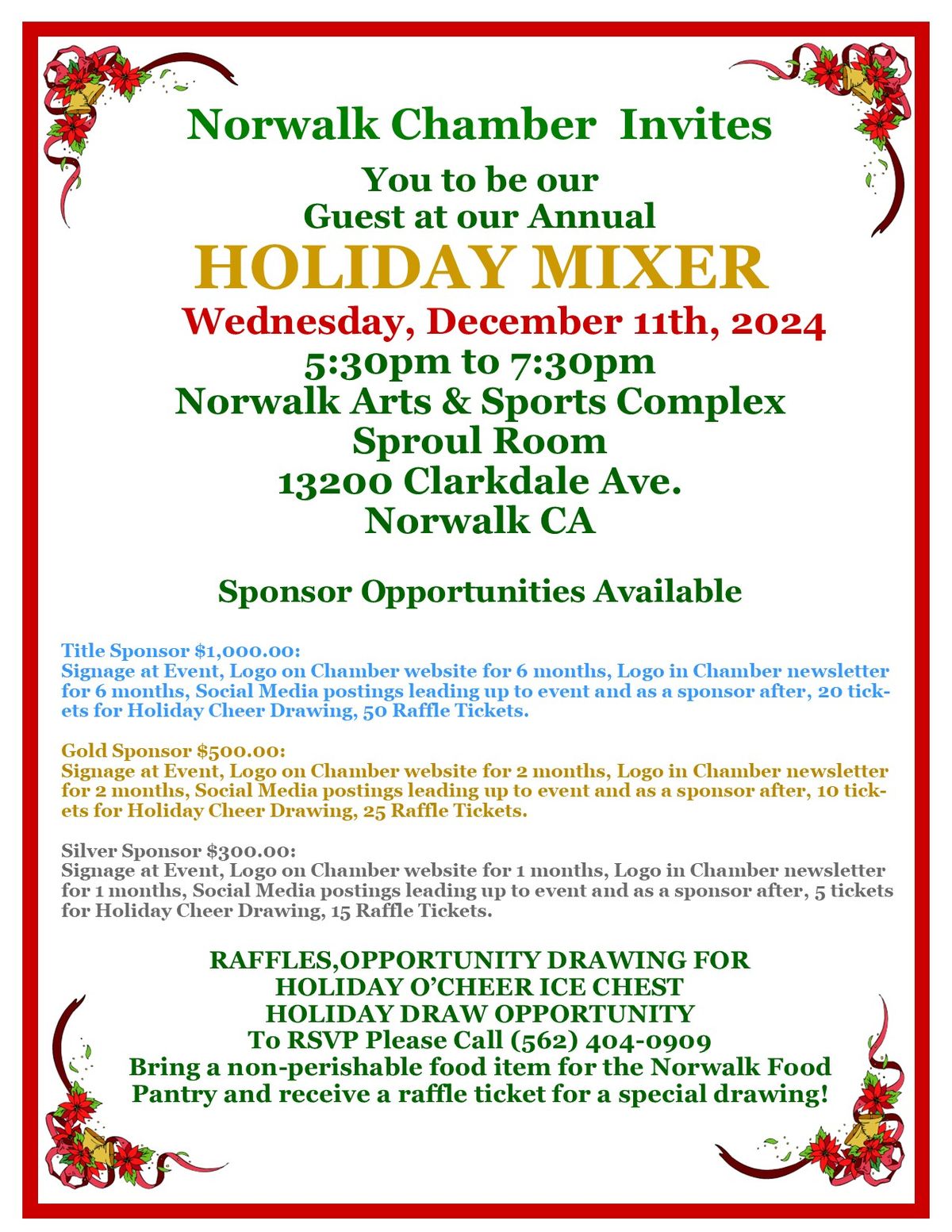 Norwalk Chamber Annual Holiday Mixer