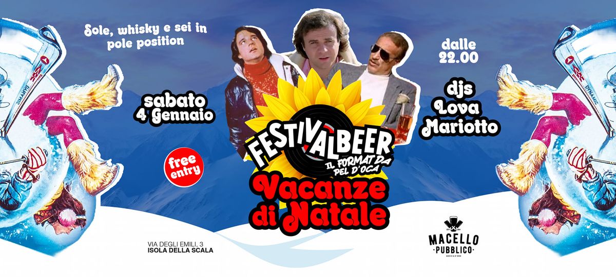 Festivalbeer Vacanze di Natale Edition