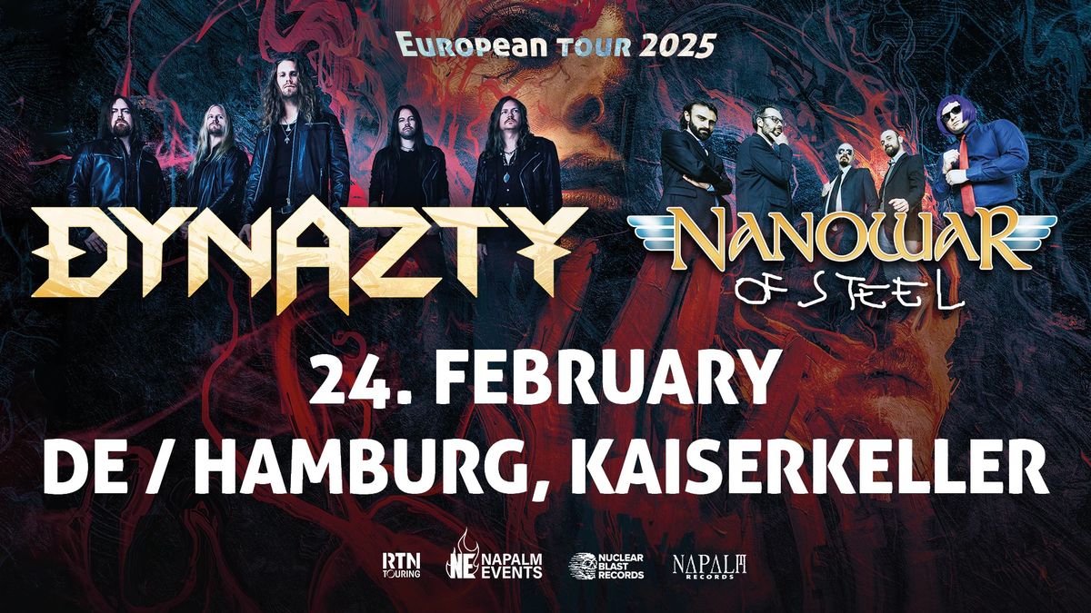 Dynazty - Nanowar of Steel + support @ Hamburg - Kaiserkeller