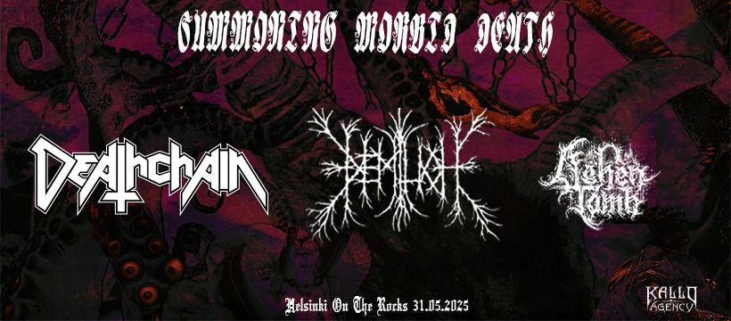 Deathchain \/ Demilich \/ Ashen Tomb @ On The Rocks 31.5.2025.