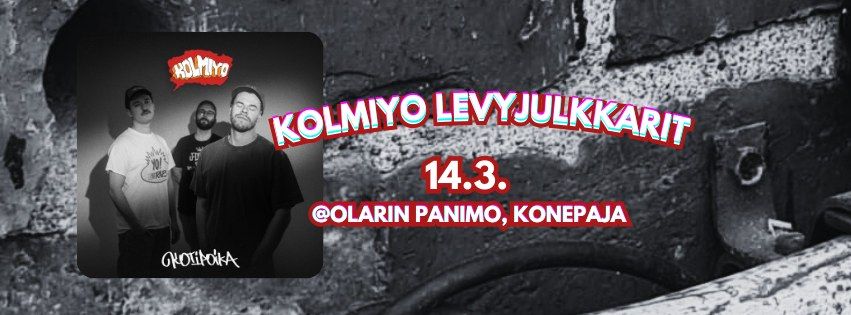 Kolmiyo levyjulkkarit @ Olarin Panimo