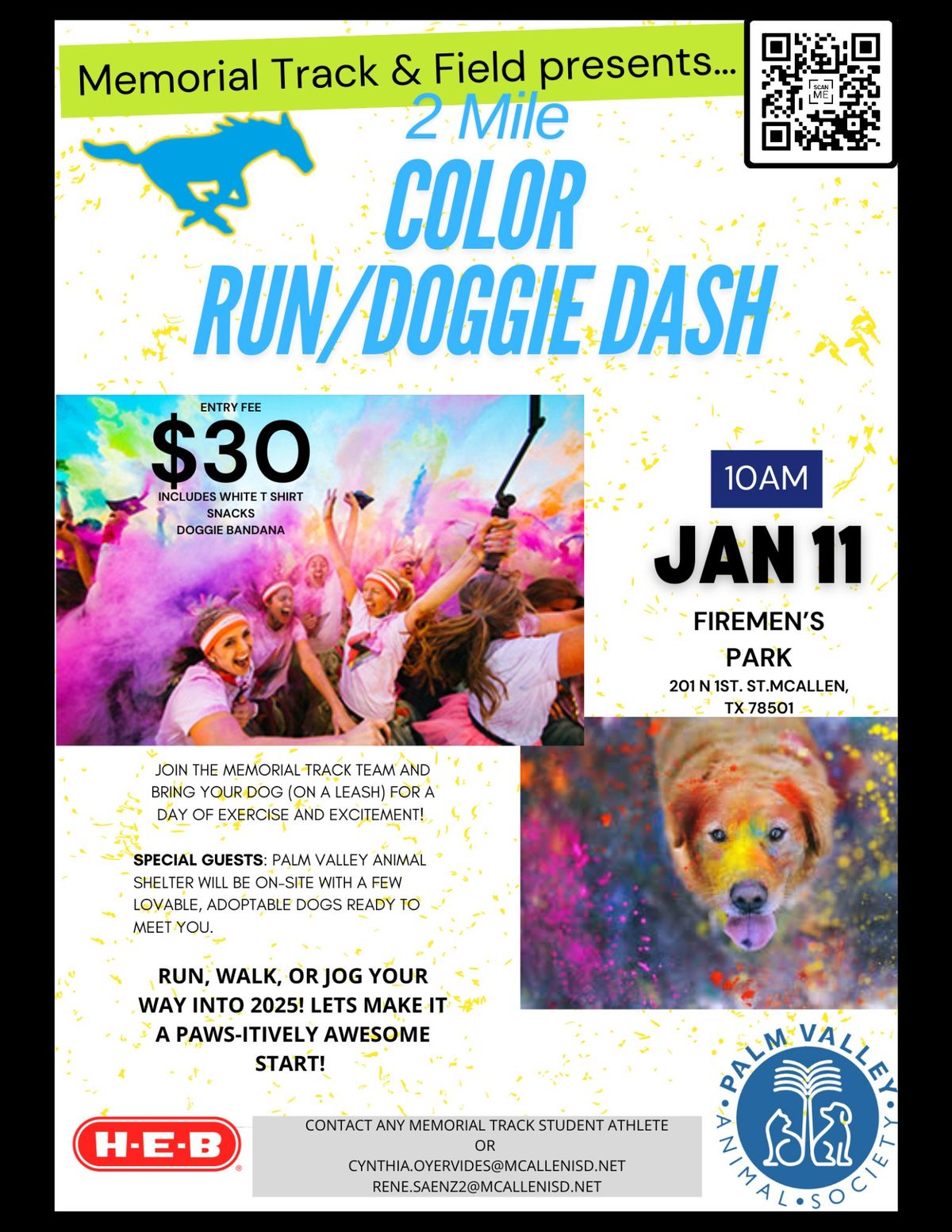 Memorial Color Run\/ Doggie Dash