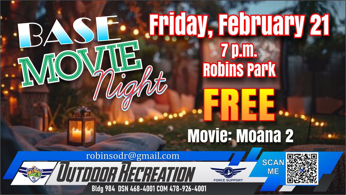 FREE Movie Night: Moana 2