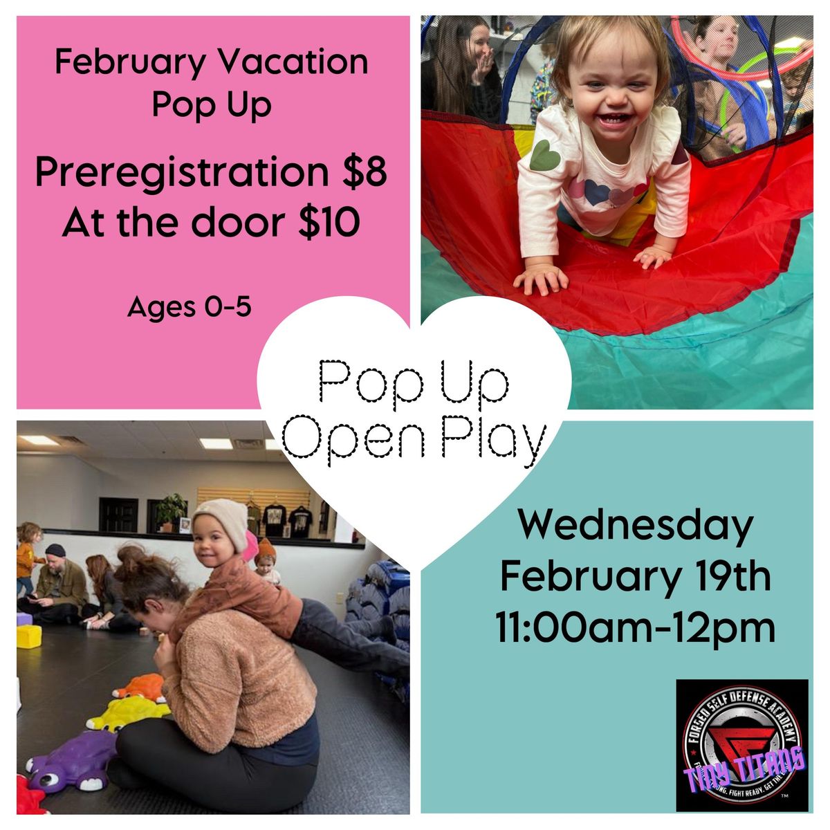 February Vacation Pop Up Open Play 