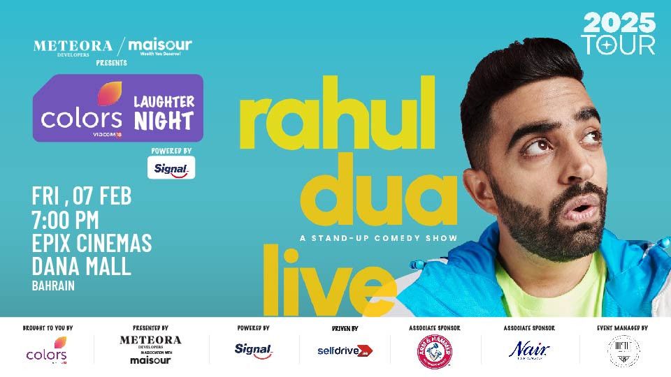 Colors Laughter Night ft. Rahul Dua in BAHRAIN