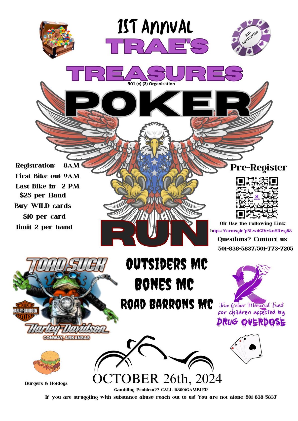 Trae's Treasures Poker Run