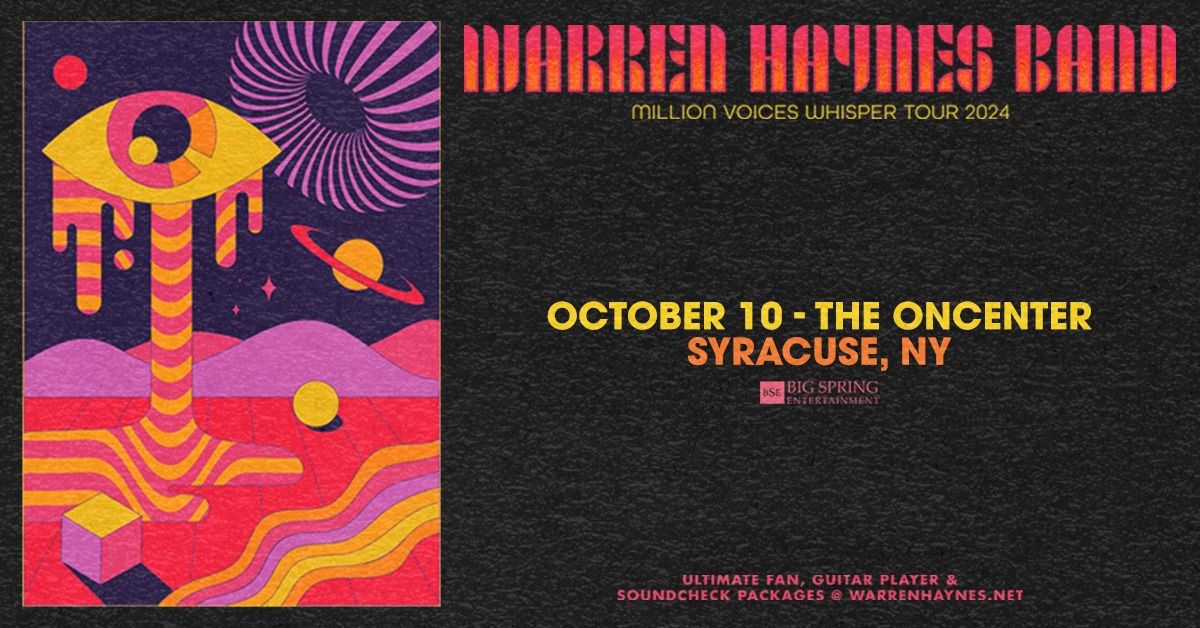 Warren Haynes Band: Million Voices Whisper Tour