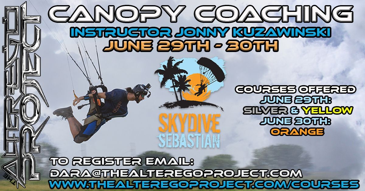 Skydive Sebastian - Canopy Coaching