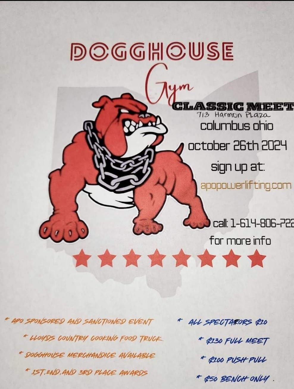 Dogghouse Gym Powerlifting Meet