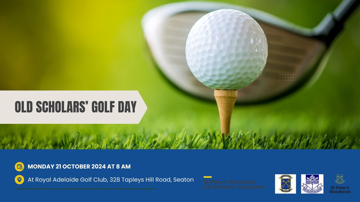 Old Scholars' Golf Day