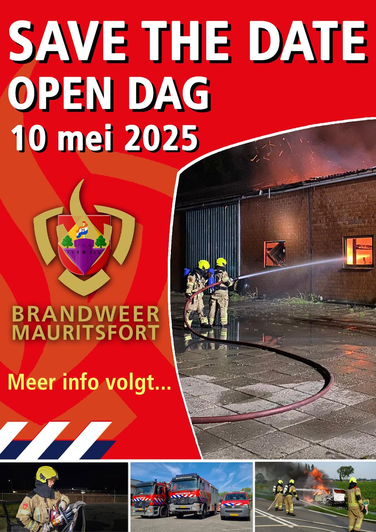 Open dag brandweer Mauritsfort