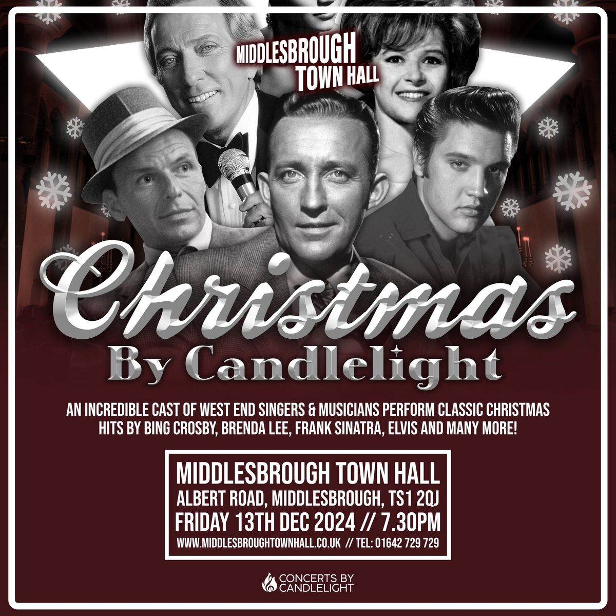 Christmas By Candlelight At Middlesbrough Town Hall 