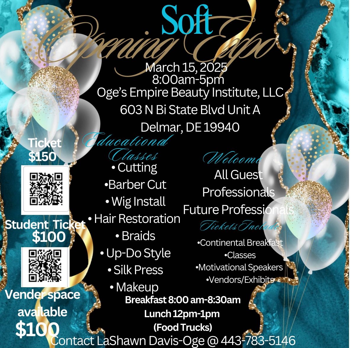 Oge\u2019s Empire Beauty Institute, LLC Soft Opening