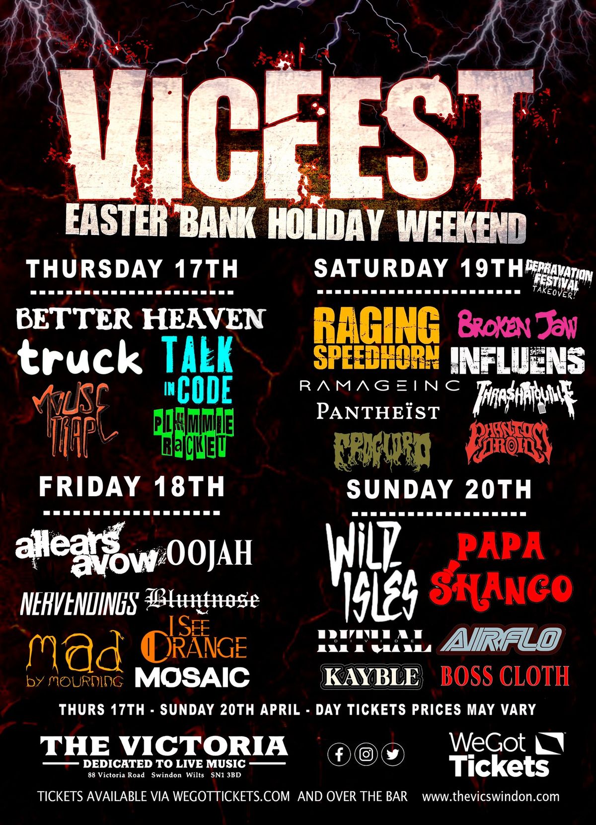 VICFEST 2025 - Easter Bank Holiday Weekend 