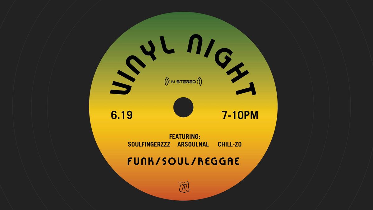 Vinyl Night - Funk\/Soul\/Reggae