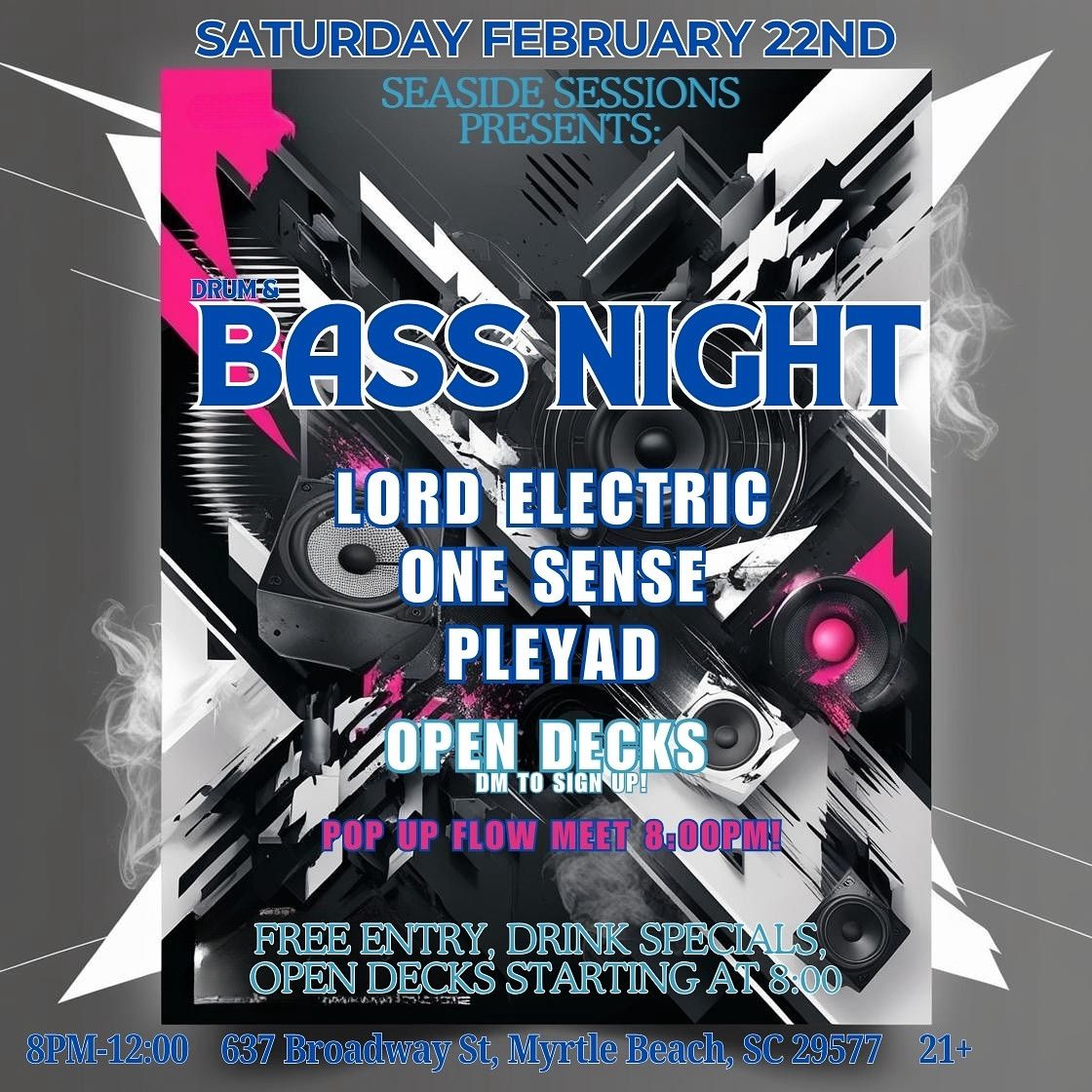 BASS NIGHT MYRTLE BEACH!