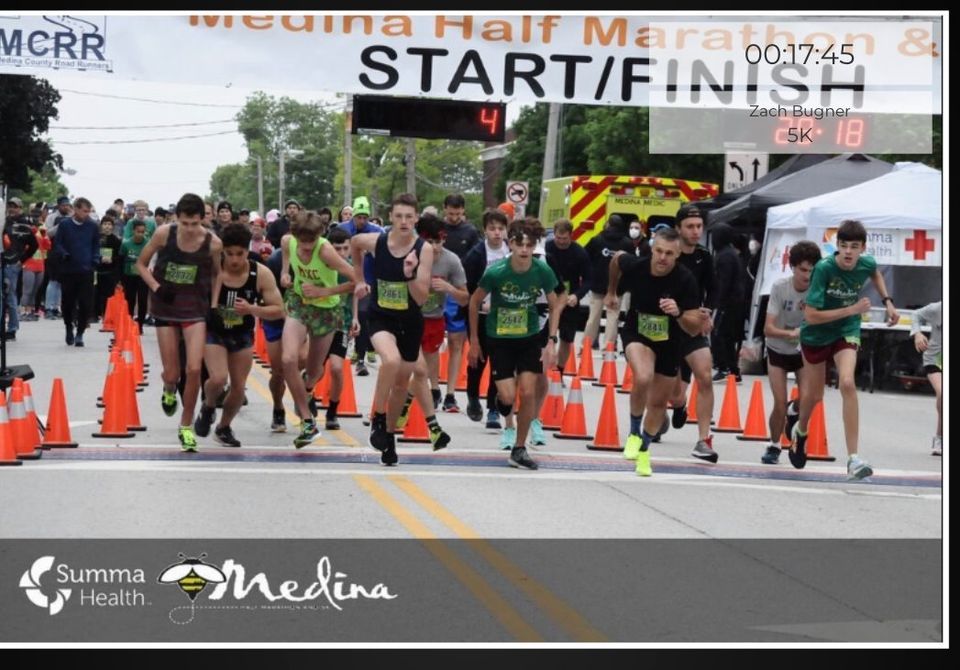 2022 Medina Half Marathon/5K, Medina Public Square Historic District