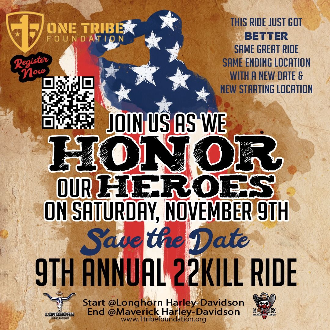 9th Annual 22KILL Ride