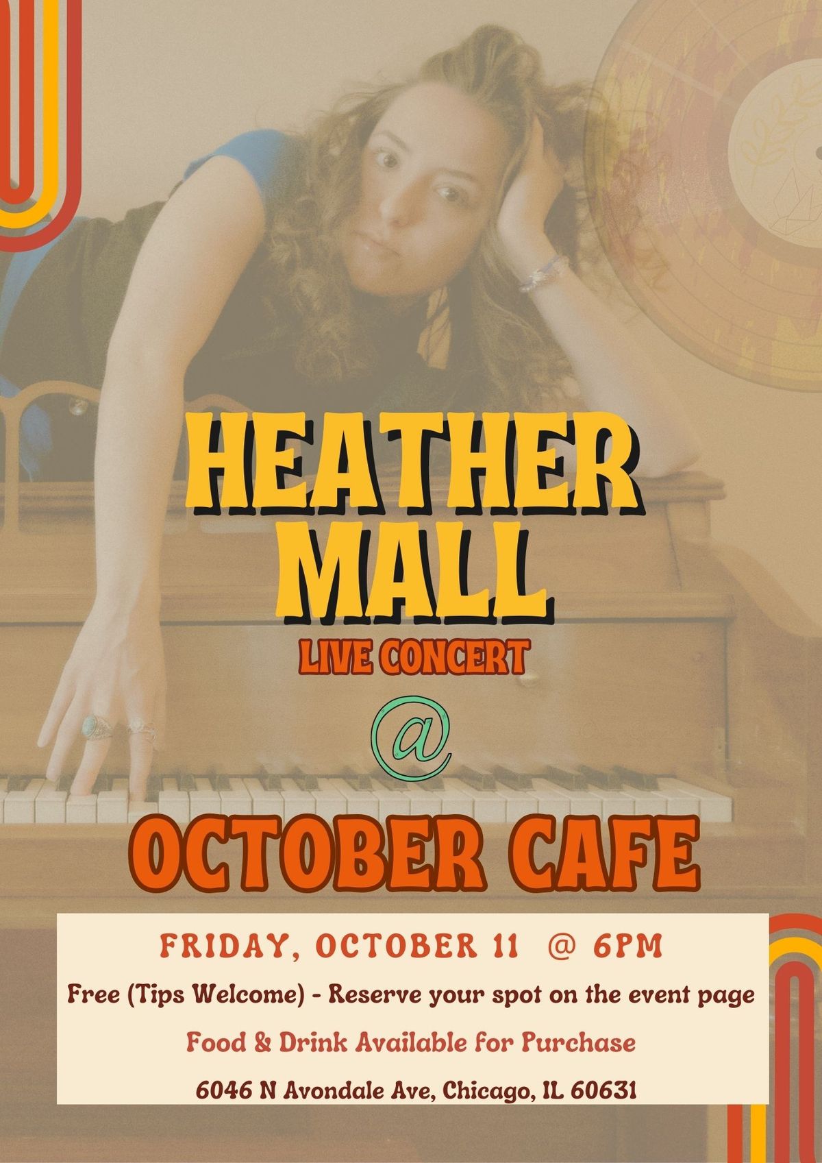 Heather Mall - Concert at October Cafe