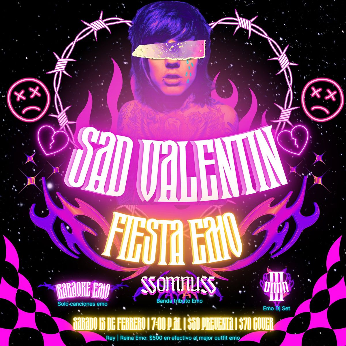 Sad Valentin: Fiesta Emo \ud83d\udc94 