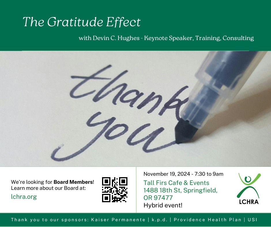 The Gratitude Effect