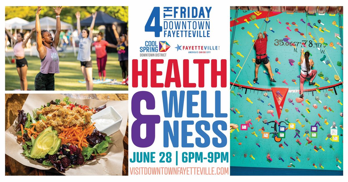 June 4th Friday 2024 feat. Health and Wellness Market 