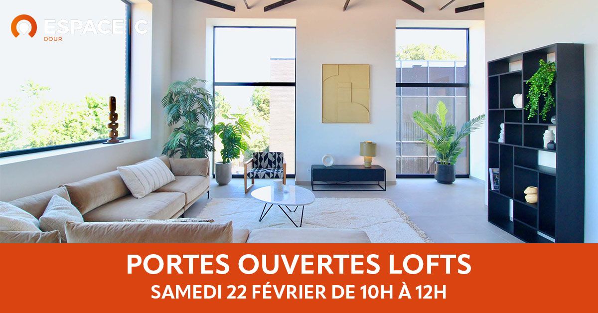 Portes ouvertes: d\u00e9couvrez nos lofts \u00e0 Espace C