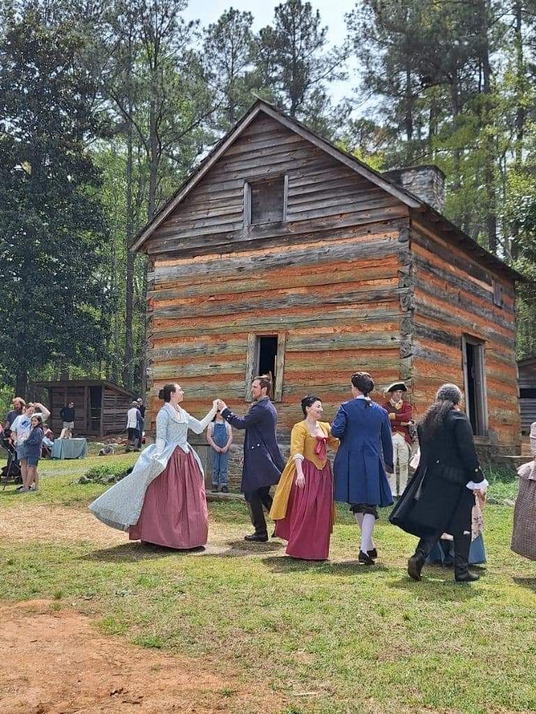 18th century Fashion and Dance at Fort Yargo's Market Faire