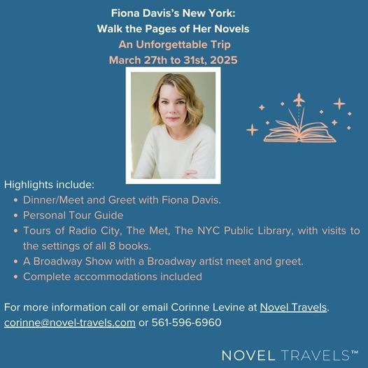 Fiona Davis' New York City Adventure