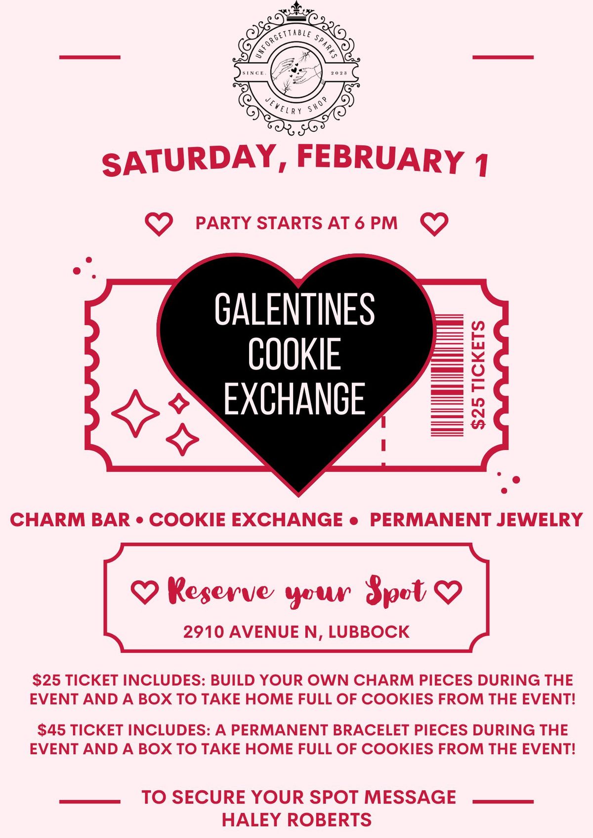 Galentines Cookie Exhange 