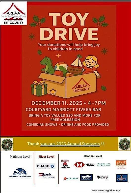 AREAA Tri-County Toy Drive Christmas Mixer