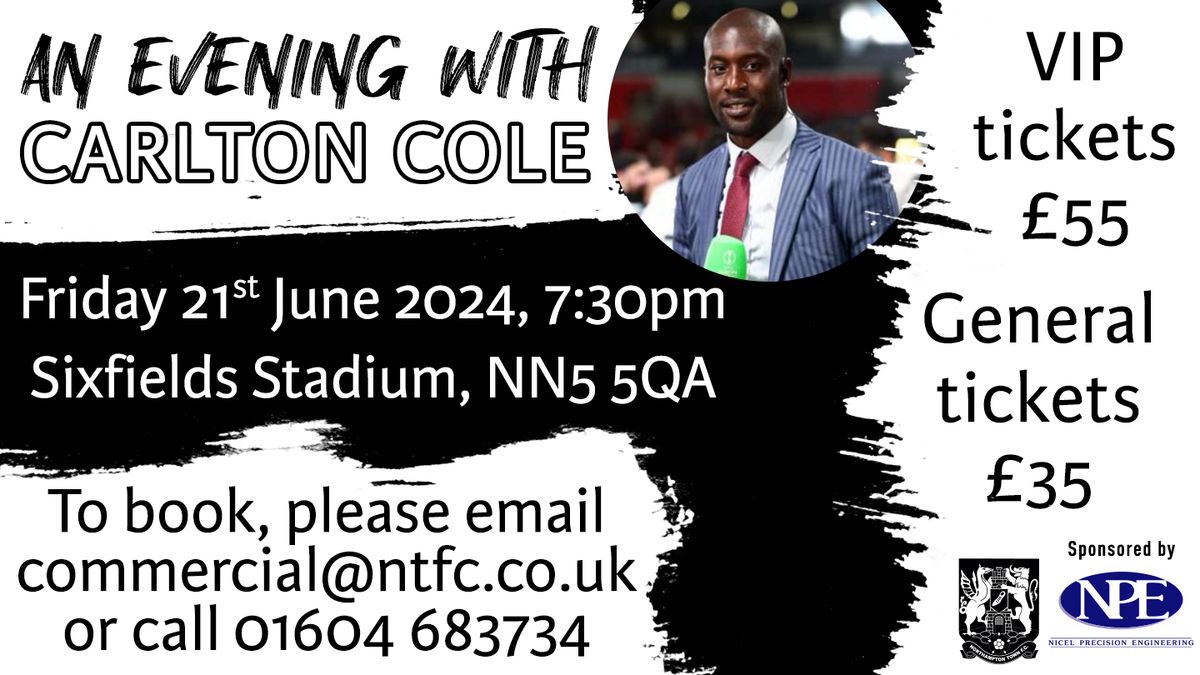 An Evening with Carlton Cole