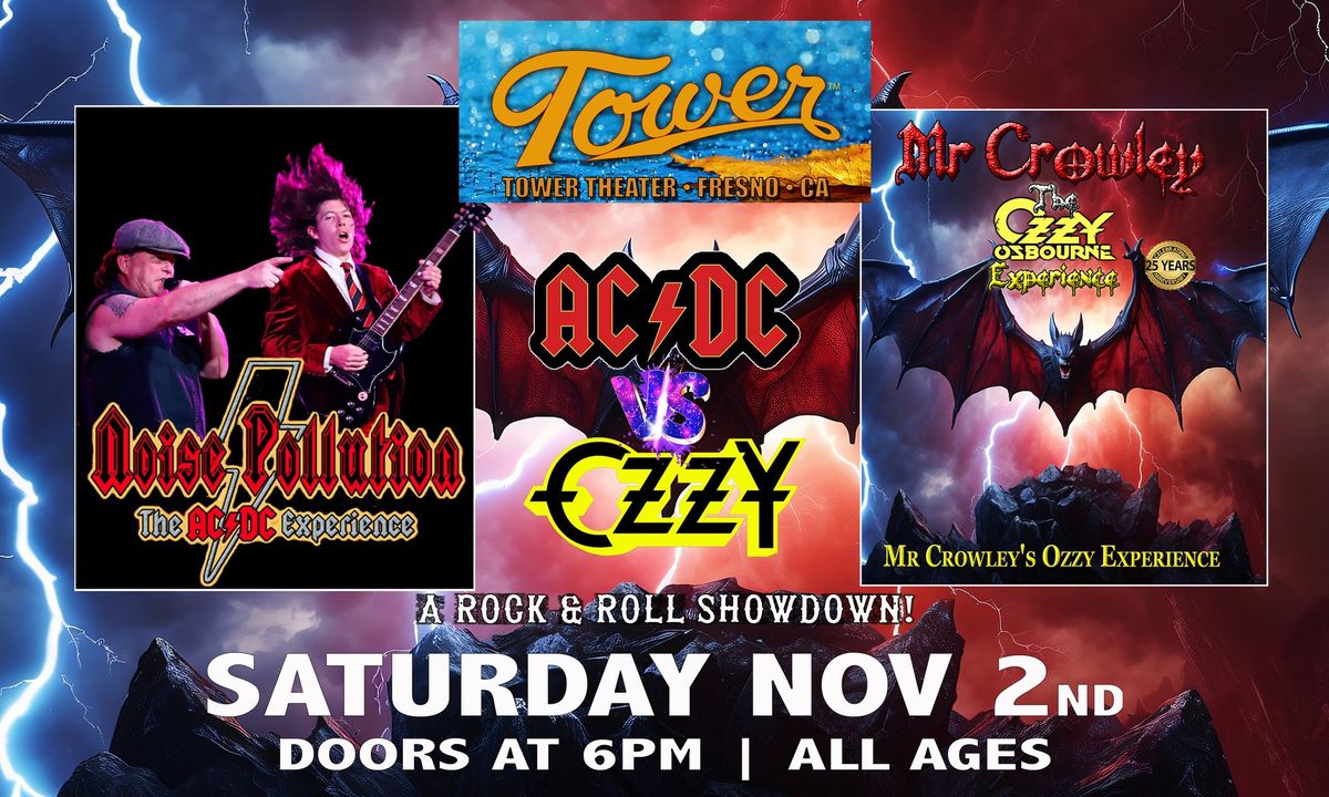 The Tower Theater welcomes AC\/DC vs OZZY A Rock & Roll Showdown!